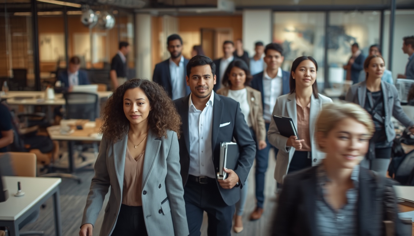 Werkplek beweging tijdens Werkdag Flow van Gorgeoustydynama